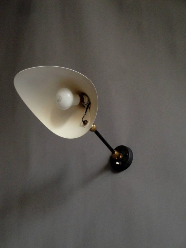 French Original 1950s Sconce by Serge Mouille - Image 6