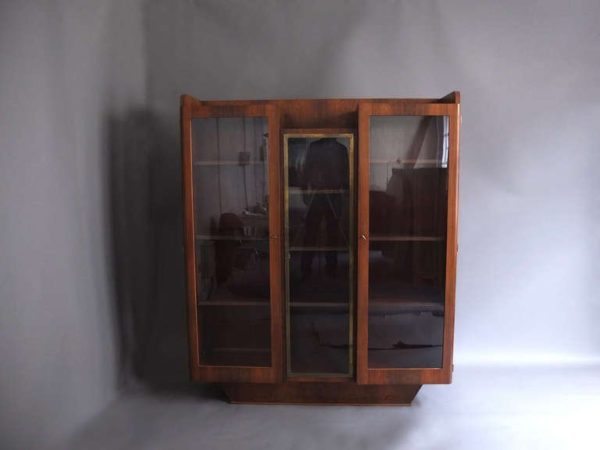 French Art Deco Bookcase or Vitrine - Image 7