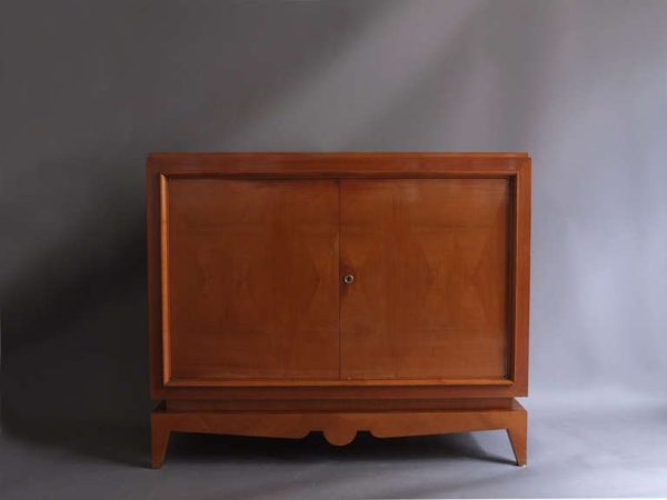 Pair of fine French Art Deco Cherry Wood Buffets - Image 2