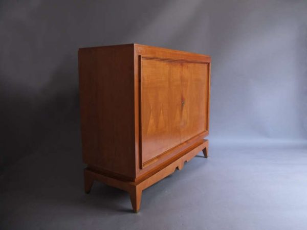 Pair of fine French Art Deco Cherry Wood Buffets - Image 7