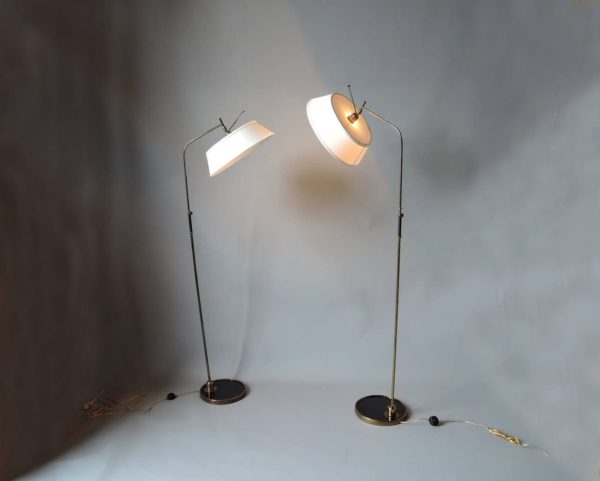 Two Fine 1950s French Floor Lamps by Lunel - Image 6