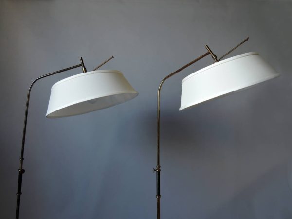 Two Fine 1950s French Floor Lamps by Lunel - Image 7