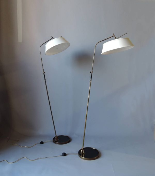 Two Fine 1950s French Floor Lamps by Lunel - Image 10