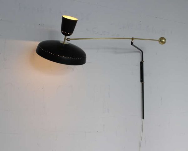 French, 1950s "Balancier" Wall Light by Pierre Guariche - Image 2