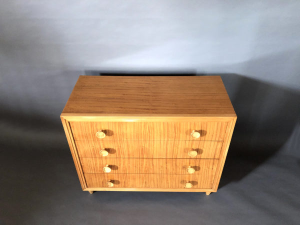 Fine French Art Deco Satinwood Chest of Drawers - Image 11