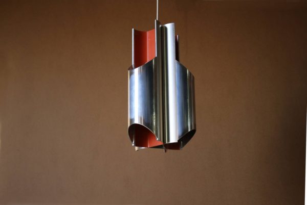 A 1960s Danish Pendant by Bent Karlby for Lyfa - Image 3