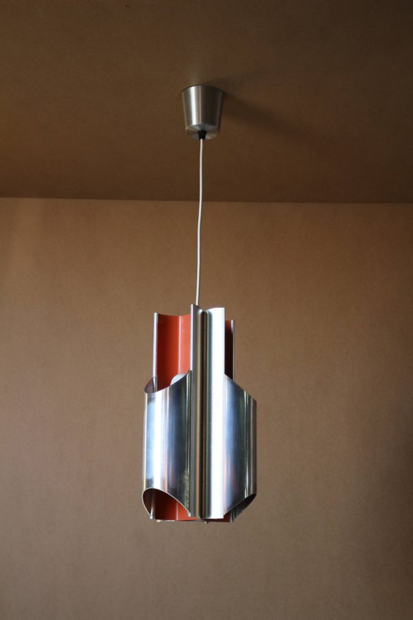 A 1960s Danish Pendant by Bent Karlby for Lyfa - Image 10