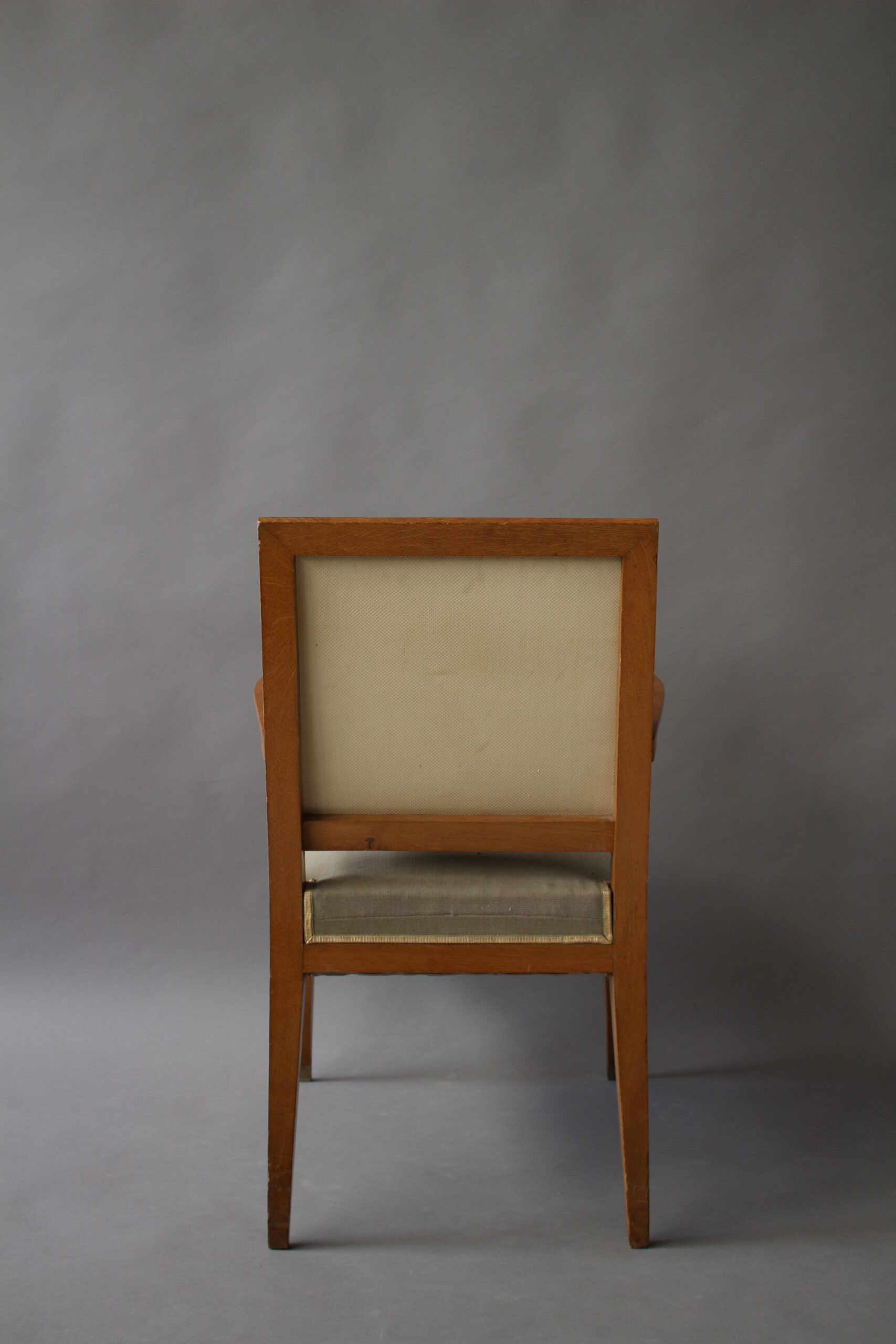 A Set of 10 Fine French Art Deco Chairs by Lucien Rollin (8 Side and 2 arm) - Image 13