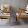 A Set of 10 Fine French Art Deco Chairs by Lucien Rollin (8 Side and 2 arm)