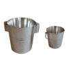 Silver Plated Champagne and Ice Buckets by Luc Lanel for Christofle