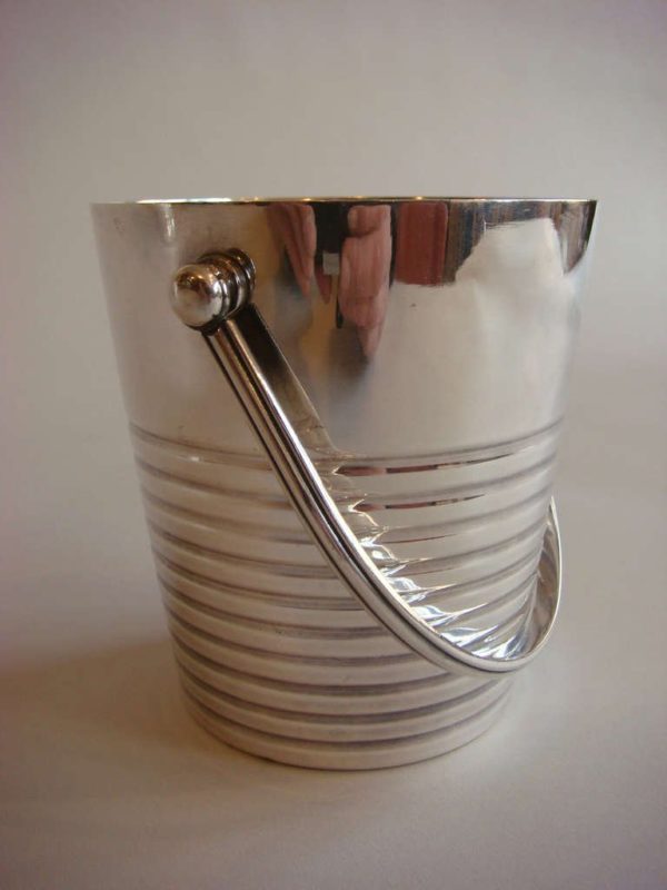 Silver Plated Champagne and Ice Buckets by Luc Lanel for Christofle - Image 8