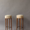 Pair of Fine French Art Deco Bar Stools