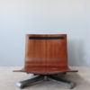 4 French 1970's Swivel Lounge Chairs by Tito Agnolli & Steiner