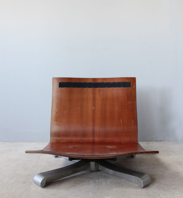 4 French 1970's Swivel Lounge Chairs by Tito Agnolli & Steiner - Image 10