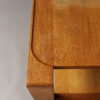 French 1950's Oak Coffee Table by Guillerme & Chambron