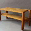 French 1950's Oak Coffee Table by Guillerme & Chambron