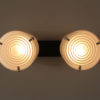 A Fine French 1950's Double Cylinder Flush Mount by Perzel