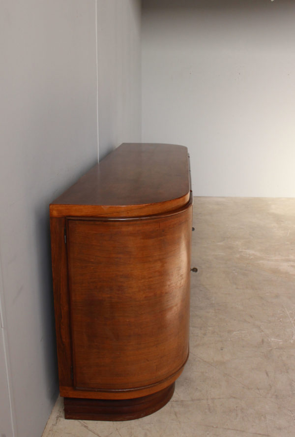 Fine French Art Deco Sideboard with Two Carved Center Doors by Maison Guerin - Image 11