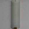Fine French Art Deco Frosted Glass and Bronze Sconce by Perzel