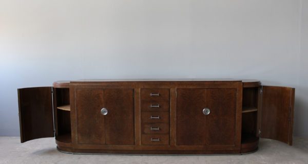 French Art Deco Sideboard by Jules Leleu - Image 7