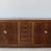 French Art Deco Dining Table by Jules Leleu, matching Buffet Available