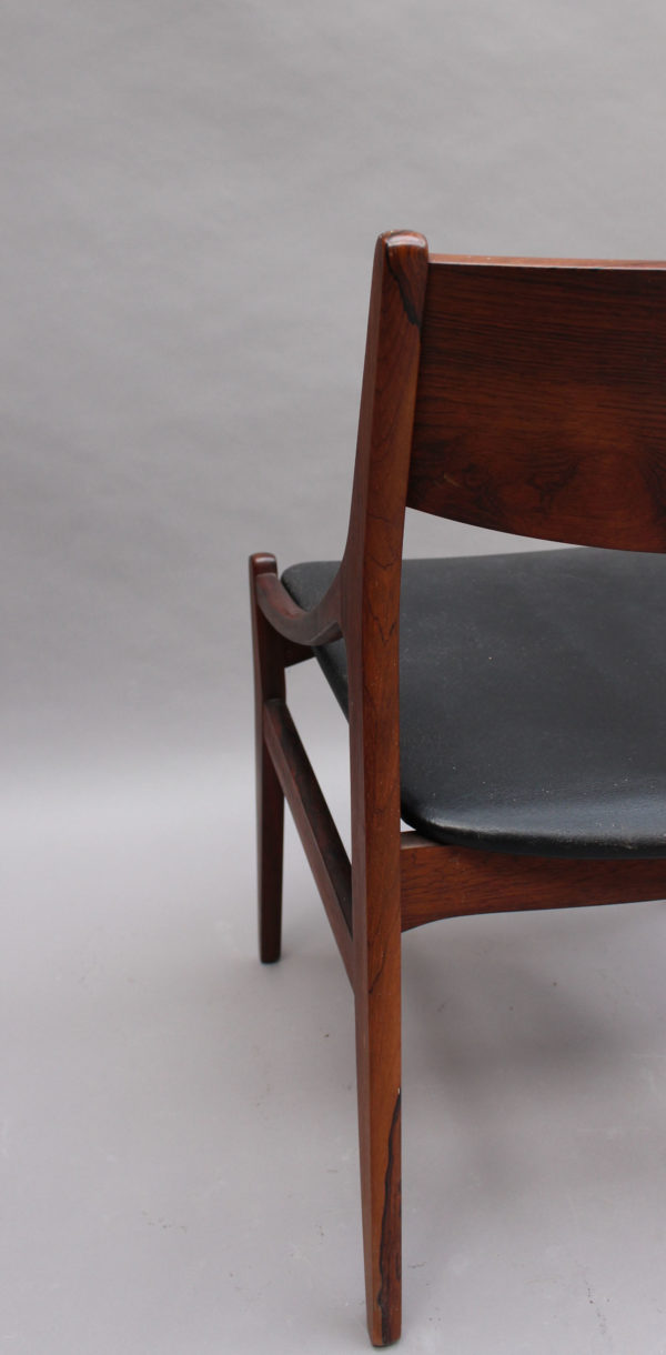 Set of Four 1960s Danish Chairs by Vestervig Erikson - Image 7