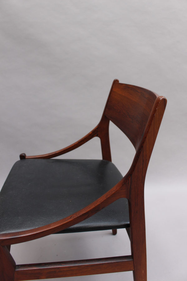 Set of Four 1960s Danish Chairs by Vestervig Erikson - Image 8