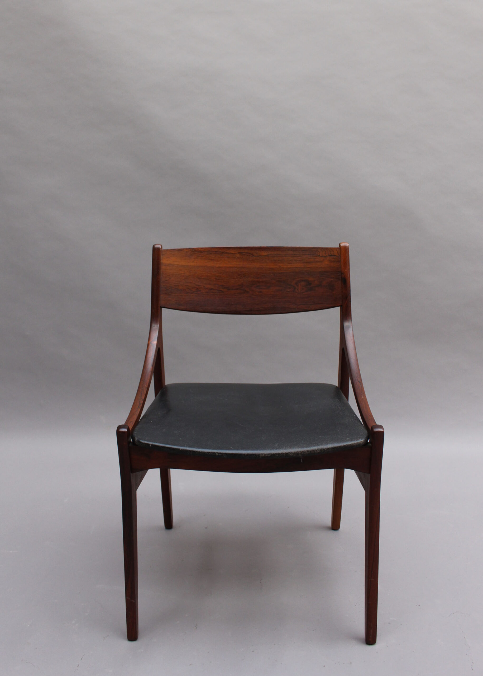 Set of Four 1960s Danish Chairs by Vestervig Erikson - Image 3