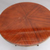 French Art Deco Rosewood Gueridon with a Four Curved-Leg Pedestal