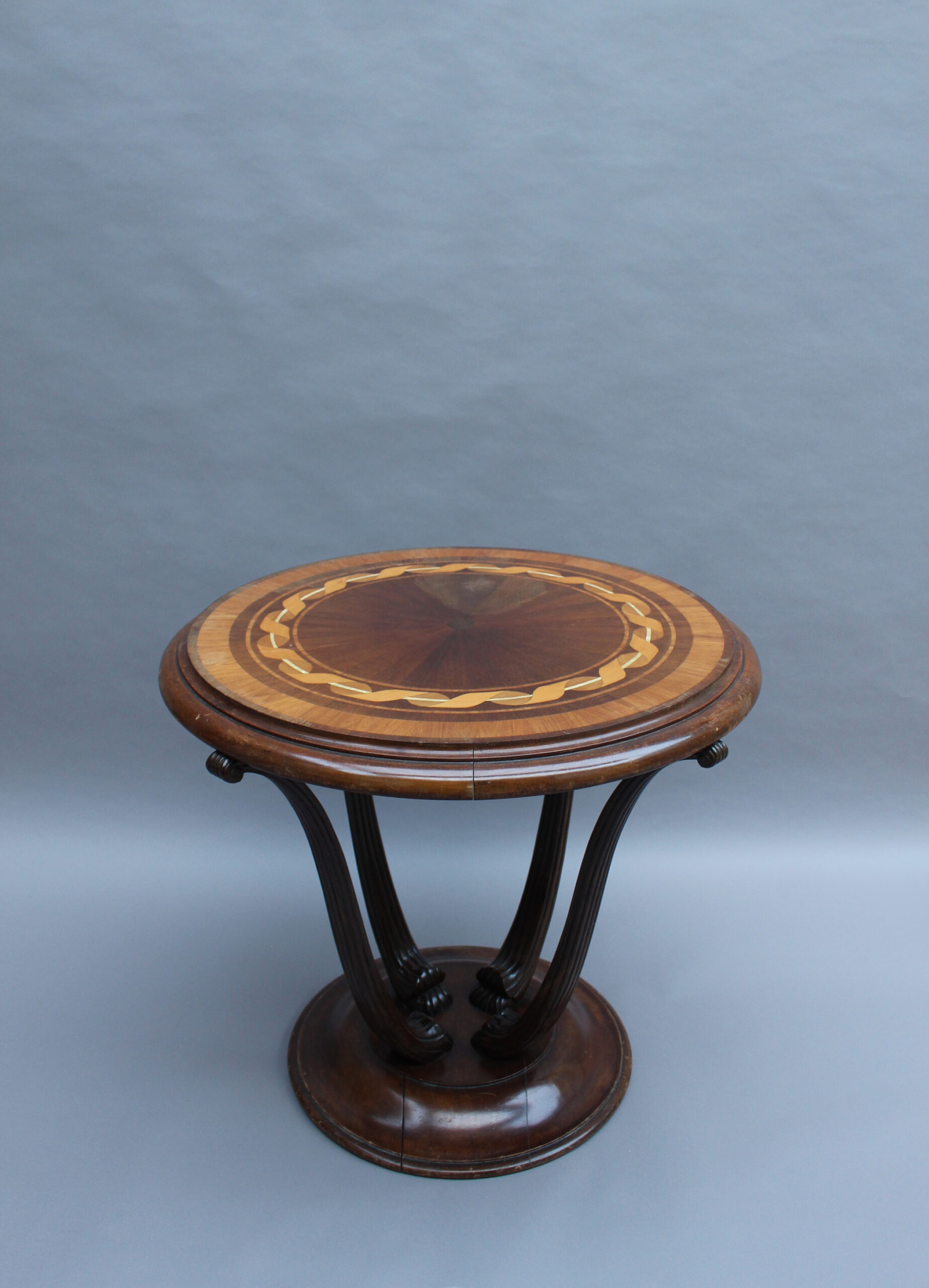 Fine French Art Deco Gueridon by Atelier Ernest Schmitt - Image 5