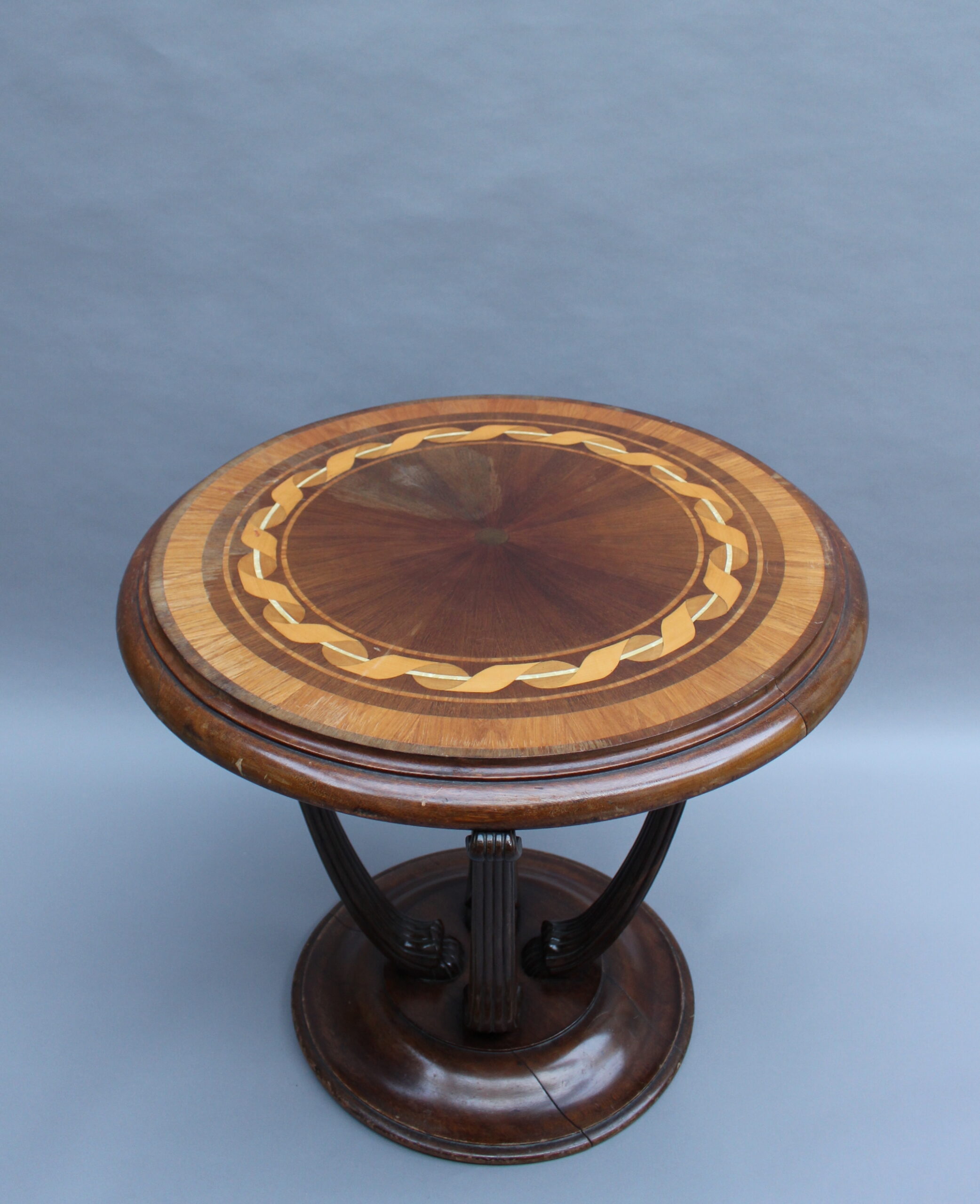 Fine French Art Deco Gueridon by Atelier Ernest Schmitt - Image 4