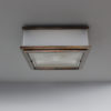 A Fine French Art Deco Bronze, Lucite and Glass Ceiling Lights