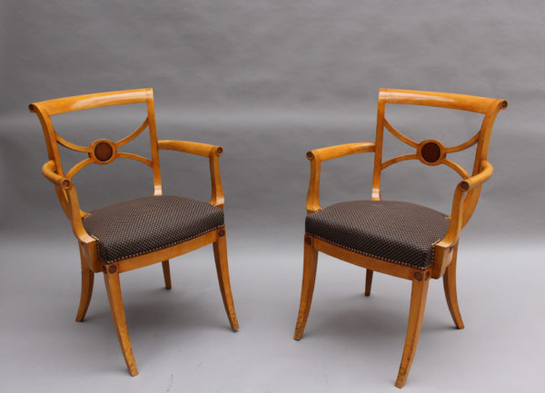 A Set of 14 Fine French Art Deco Chairs by Ernest Boiceau (12 side and 2 arm) - Image 8