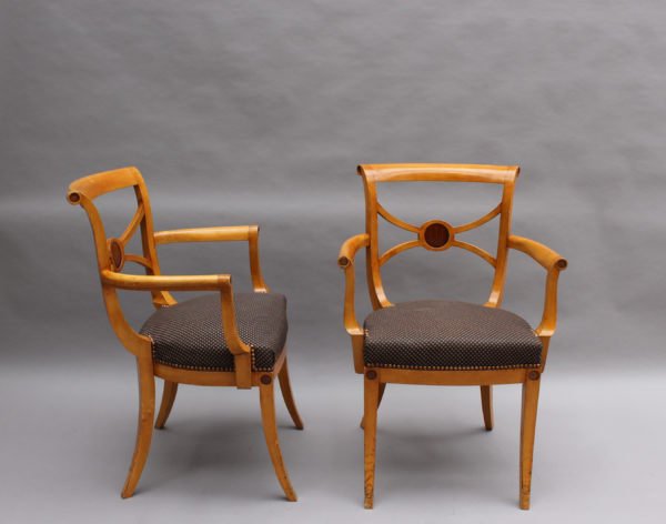 A Set of 14 Fine French Art Deco Chairs by Ernest Boiceau (12 side and 2 arm) - Image 10