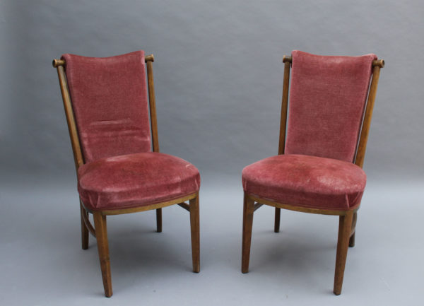 Set of 12 Fine Art Deco German Dining Chairs (1 arm available) - Image 2