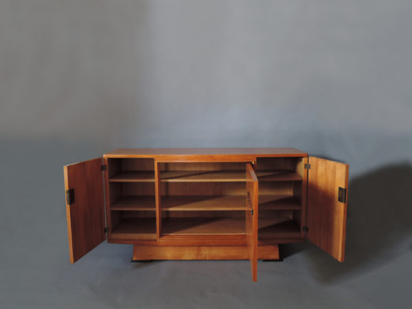 Fine French Art Deco Cherry Buffet by Maxime Old - Image 9