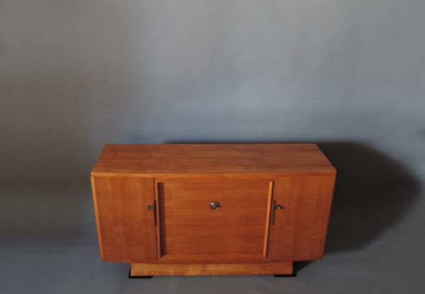 Fine French Art Deco Cherry Buffet by Maxime Old - Image 6