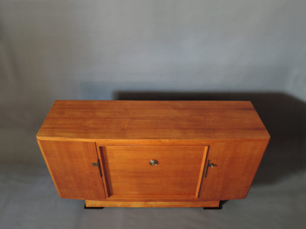 Fine French Art Deco Cherry Buffet by Maxime Old - Image 7