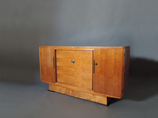 Fine French Art Deco Cherry Buffet by Maxime Old - Image 3