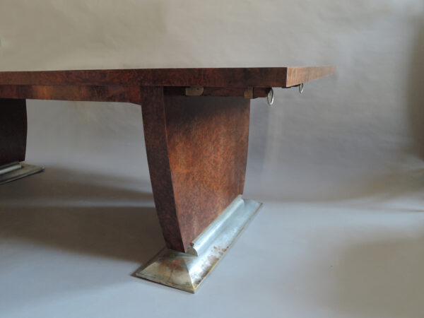 French Art Deco Dining Table by Jules Leleu, matching Buffet Available - Image 13