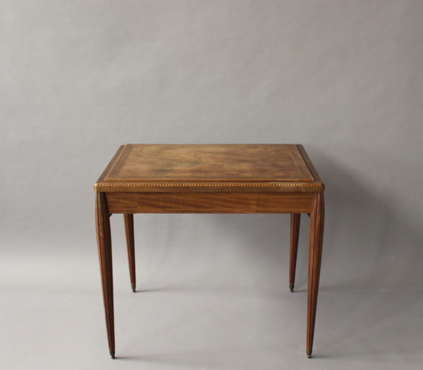 French Fine 1920s Rectangular Game Table - Image 9