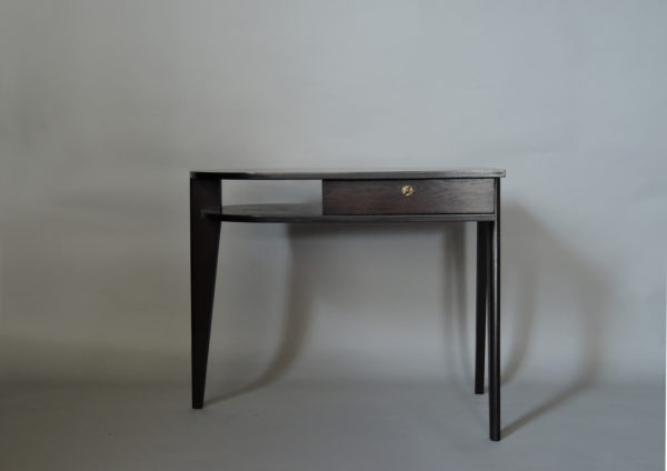 A Fine French Mid-Century Ebonized Oak Desk - Image 3