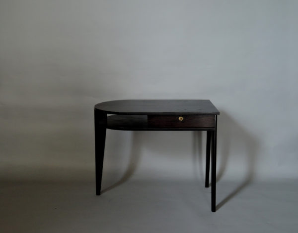 A Fine French Mid-Century Ebonized Oak Desk - Image 4