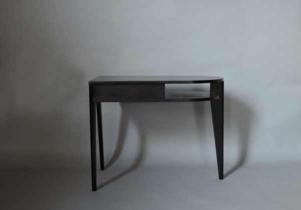 A Fine French Mid-Century Ebonized Oak Desk - Image 6