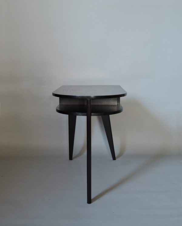 A Fine French Mid-Century Ebonized Oak Desk - Image 8