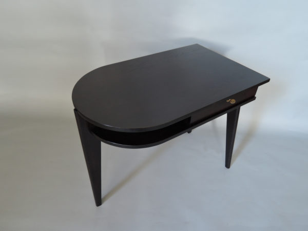 A Fine French Mid-Century Ebonized Oak Desk - Image 10