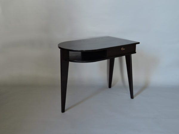 A Fine French Mid-Century Ebonized Oak Desk - Image 11