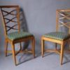 Large Set of French 1950s Side and Armchairs by Collado