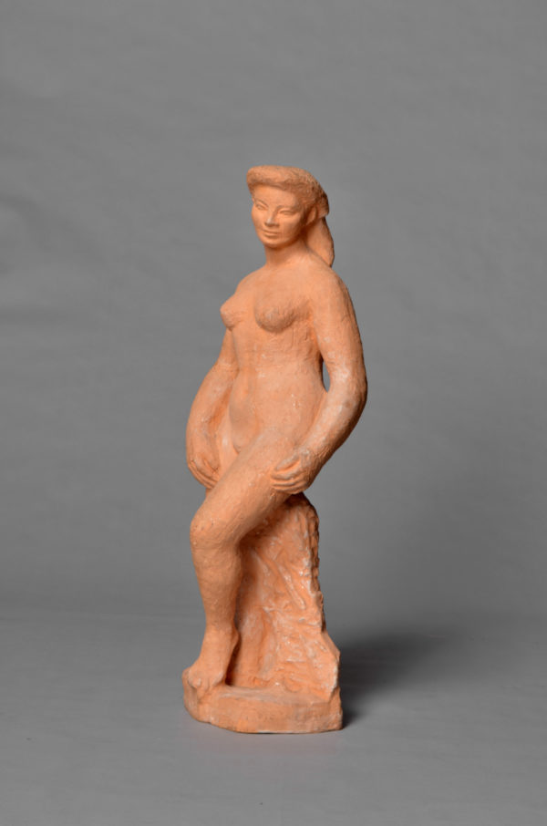 A Fine French Terracotta Sculpture by Lapeyriere - Image 2