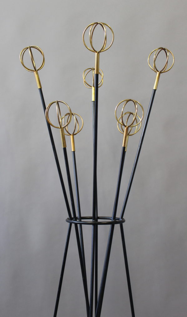 French 1950s Coat Rack Stand by Roger Feraud for Geo - Image 4